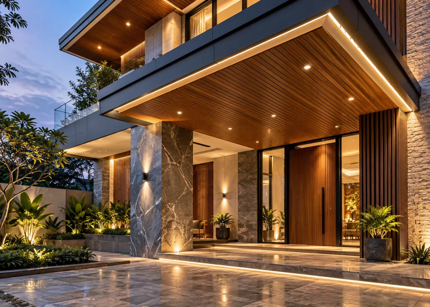 Ceiling & Exterior